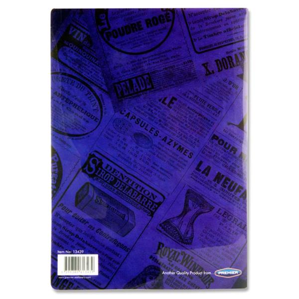 STUDENT SOLUTIONS A4 120pg DURABLE COVER MANUSCRIPT BOOK - FRENCH - Image 3