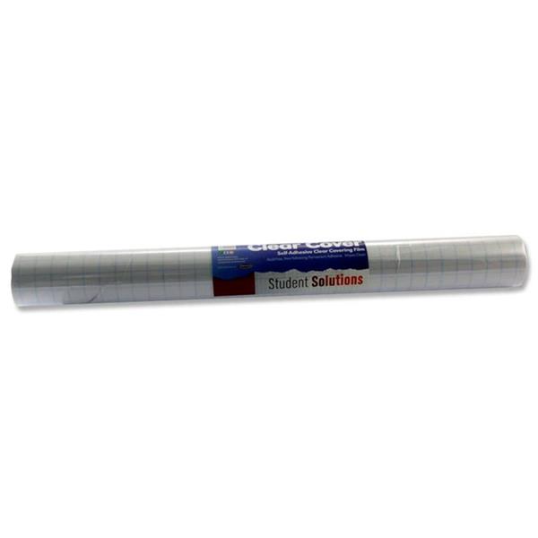* STUDENT SOLUTIONS CLEAR COVER ROLL - 3m x 33cm - Image 2