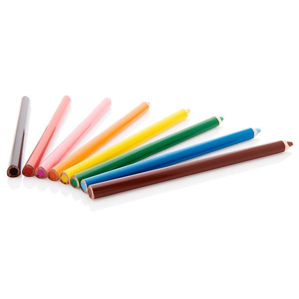 * BIC KIDS PKT.8 SUPER SOFT COLOURING PENCILS - Image 4