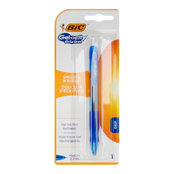 * BIC VELOCITY 0.7mm GEL PEN - BLUE - Image 4