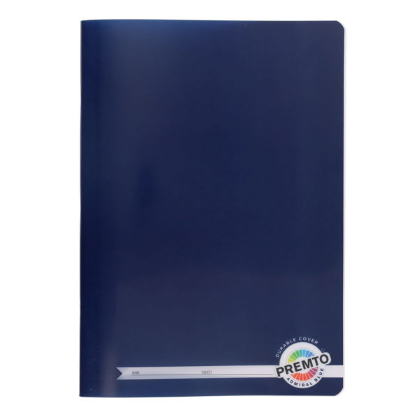 PREMTO A4 120pg DURABLE COVER MANUSCRIPT BOOK - ASST. - Image 2