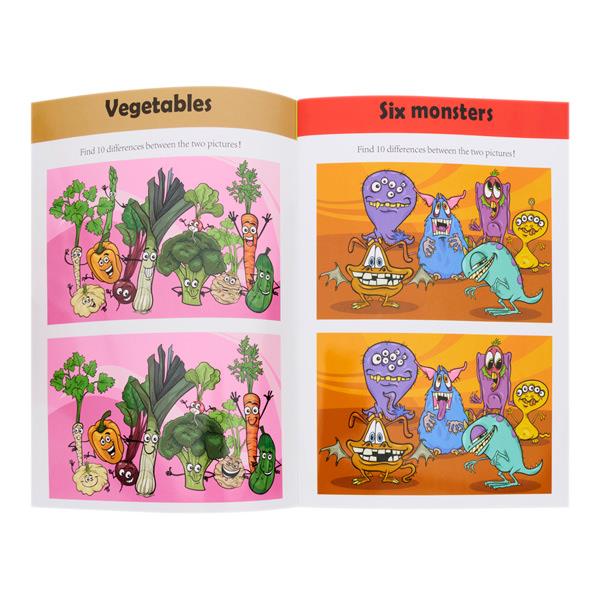 ORMOND A4 14PG WIPE CLEAN ACTIVITY BOOK - SPOT THE DIFFERENCE - Image 4