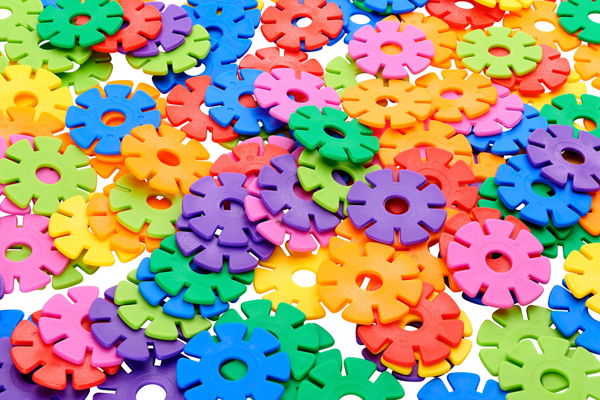 CLEVER KIDZ LINK-UPS INTERLOCKING DISC GAME