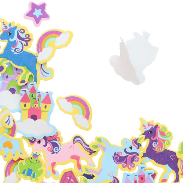 CRAFTY BITZ SQUISHY FOAM STICKERS - UNICORNS - Image 2