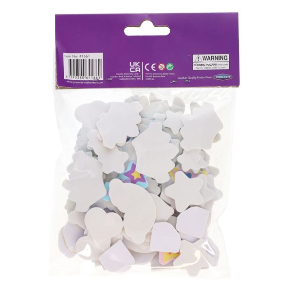 CRAFTY BITZ SQUISHY FOAM STICKERS - UNICORNS - Image 3