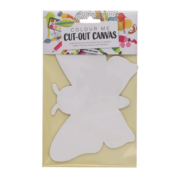 * WORLD OF COLOUR CUT OUT CANVAS - 4 ASST. - Image 2