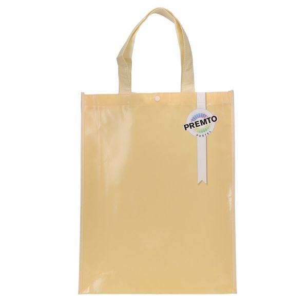 PREMTO PASTEL CARRY SHOPPING BAG - PAPAYA - Image 4