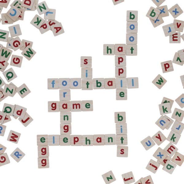 CLEVER KIDZ PKT. 200 PLAY AND LEARN CROSSWORD TILES