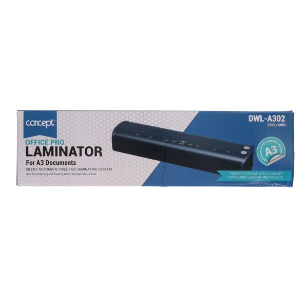 CONCEPT OFFICE PRO A3 LAMINATOR DWL-A302 - Image 3