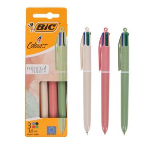 BIC 4 COLOUR MINERAL TONE W3