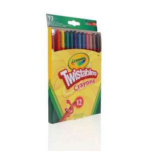 CRAYOLA PKT.12 TWISTABLES CRAYONS