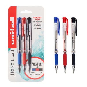 SET DE 3 PZAS BLUE/BLACK/RED UM153