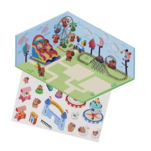 CRAFTY BITZ CREATE YOUR OWN STICKER SCENE - AMUSEMENT PARK