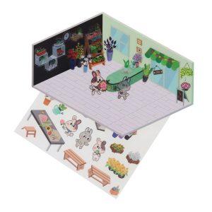 CRAFTY BITZ CREATE YOUR OWN STICKER SCENE - FLOWER SHOP