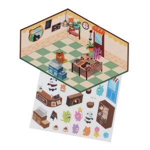 CRAFTY BITZ CREATE YOUR OWN STICKER SCENE - BAKERY