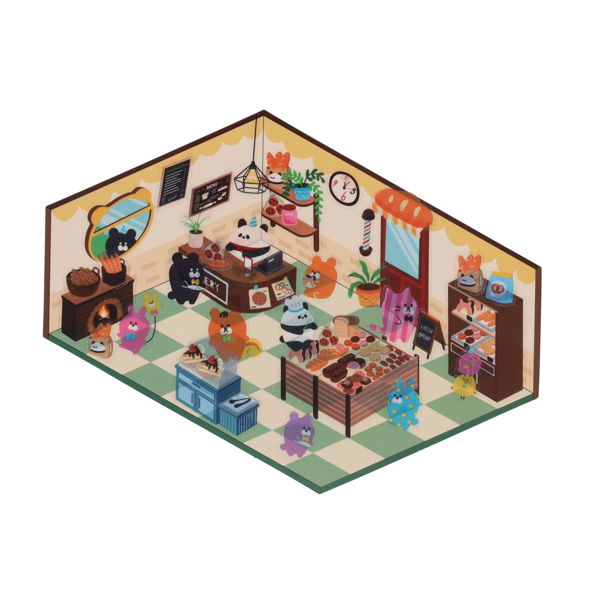 CRAFTY BITZ CREATE YOUR OWN STICKER SCENE - BAKERY - Image 2