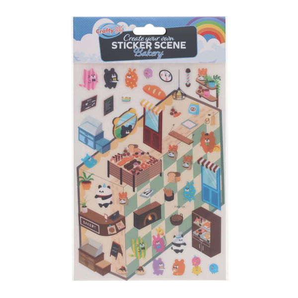 CRAFTY BITZ CREATE YOUR OWN STICKER SCENE - BAKERY - Image 3