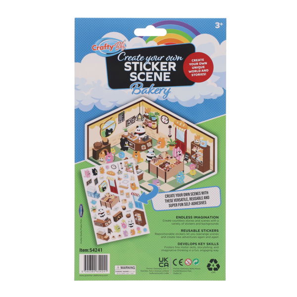 CRAFTY BITZ CREATE YOUR OWN STICKER SCENE - BAKERY - Image 4