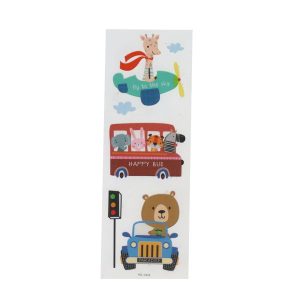CRAFTY BITZ STICKERS FOR YOUR STUFF - ZOO ANIMAL TRANSPORT