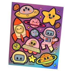 CRAFTY BITZ STICKERS FOR YOUR STUFF - SPACE