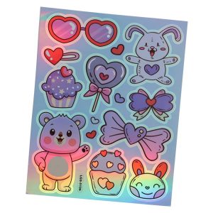 CRAFTY BITZ STICKERS FOR YOUR STUFF - CANDY BEARS