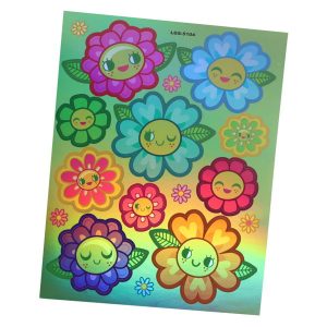 CRAFTY BITZ STICKERS FOR YOUR STUFF - FLOWERS