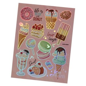 CRAFTY BITZ STICKERS FOR YOUR STUFF -  SWEETS
