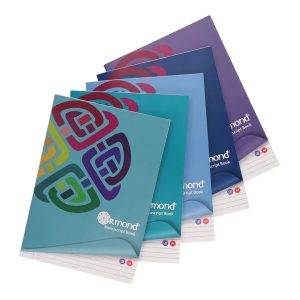 ORMOND A4 120pg MANUSCRIPT BOOK - 5 ASST.