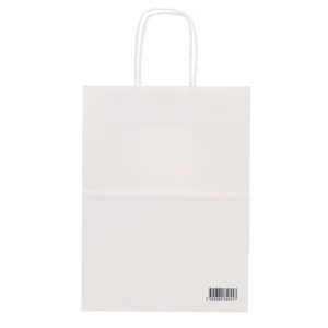 CONCEPT GREEN WHITE KRAFT PAPER BAG 21.6X28.9CM