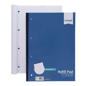 CONCEPT A4 160pg SIDE BOUND REFILL PAD