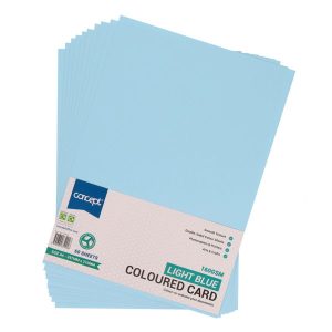 CONCEPT A4 160gsm CARD 50 SHEETS - BABY BLUE