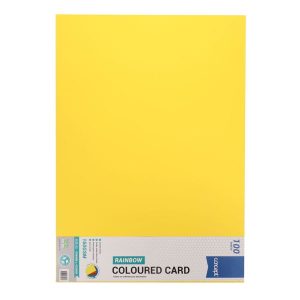 CONCEPT A2 160gsm CARD 100 SHEETS - RAINBOW