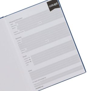 CONCEPT A5 160Pg HARDBACK NOTEBOOK