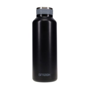 SMASH 500ML STAINLESS STEEL BOTTLE - BLACK