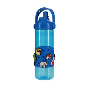 SMASH 750ML BOTTLE WITH 10 CHARMS - BLUE