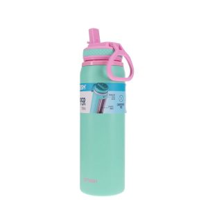 SMASH 700ML STEEL SHELL SIPPER BOTTLE - GREEN