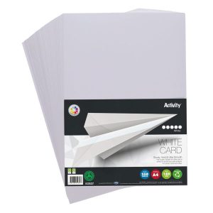 PREMIER ACTIVITY A4 160gsm CARD 250 SHEETS - WHITE