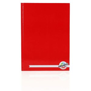 PREMTO PKT.3 A4 160pg HARDBACK NOTEBOOK - ASST