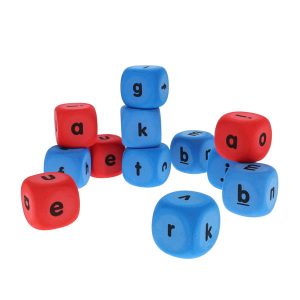 CLEVER KIDZ PKT. 12 PLAY AND LEARN ALPHABET DICE