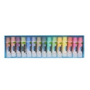 WORLD OF COLOUR PKT.15 5G WASHABLE POSTER PAINT STICKS - PASTEL