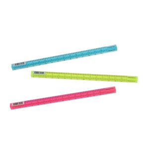 PREMTO 15 CM TRIANGULAR RULER - 3 ASST.