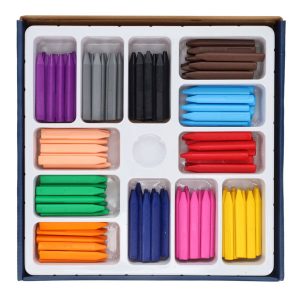 ORMOND CLASS COLLECTION BOX OF 144 TRIANGULAR GRIP CRAYONS - ASST