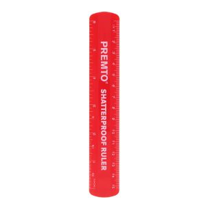 PREMTO 15cm SHATTERPROOF RULER
