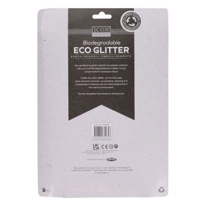 ICON CRAFT BIODEGRADABLE GLITTER 10G X 20 ASST.