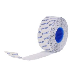 CONCEPT WHITE REMOVABLE LABELS 26x12mm