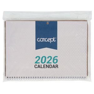 * CONCEPT 2026 TRIFOLD WALL CALENDAR