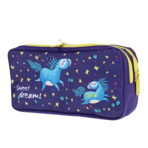EMOTIONERY 2 POCKET PENCIL CASE - SWEET DREAMS