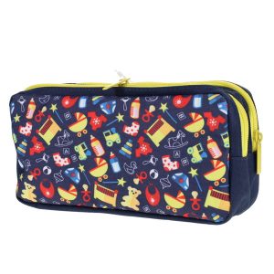 EMOTIONERY 2 POCKET PENCIL CASE - PATTERNS