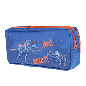 EMOTIONERY 2 POCKET PENCIL CASE - DINO ROAR