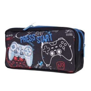 EMOTIONERY 2 POCKET PENCIL CASE - GAMING